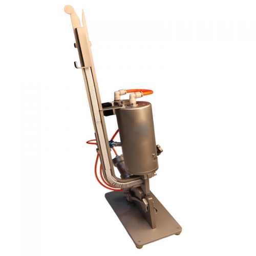 Pneumatic Single Bag Clipper Machine