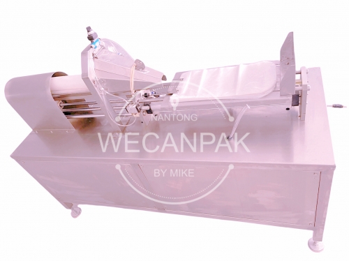 Semi-automatic bagger machine