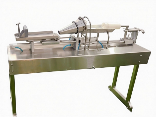 Semi-automatic bagger machine